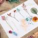 Pressed Dried Flowers Kit with Tweezers - Colorful Real Dried Flowers for Resin Jewelry DIY - Buy Online on SooperMarket.com