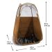 Shop Spray Tan Tent (Bronze) - Professional Pop-Up Booth Easy Setup No Logo Perfect for Sunless Tanning & Airbrush Art - Buy Online on SooperMarket.com