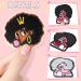 20 Black Girl Iron on Embroidered Patches - DIY Clothing Applique for Jeans, Jackets & Backpacks (Novelty Style) - Buy Online on SooperMarket.com