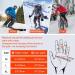 Alisxm Waterproof Touchscreen Winter Gloves for Men & Women - Ideal for Running Skiing Hiking & Cycling | Dark Black - Buy Online on SooperMarket.com