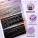 DIY Lash Extension Kit - Multi-Type Lash Clusters & Bottom Lashes | 20/30/40/50D 12-18mm | Complete Volume Lashes Set with Bond Seal & Applicator - Buy Online on SooperMarket.com