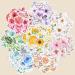 Knaid Flower Stickers Set (360 Pieces) Decorative Assorted Floral Sticker for Scrapbooking Planner Bullet Journals Supplies - Buy Online on SooperMarket.com