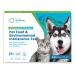 5Strands Pet Food and Environmental Intolerance Test, at Home Sensitivity Test for Dogs & Cats, Hair Sample Collection Kit, 380 Items Tested, Results in 7 Days, Works for All Ages and Breeds