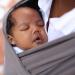Sleepy Wrap Baby Carrier - Ergonomic Hands-Free Stretchy Wrap for Newborns to Toddlers - Lightweight Sling for Babies 7-35 lbs (Dark Grey) - Buy Online on SooperMarket.com