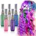 Hair Chalks for Girls 5PCS Temporary Bright Hair Chalk Dye Set Washable Hair Spray Colour for Kids Men and Woman for Halloween Makeup Birthday DIY Washable