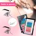 DIY Colored Gradient Lash Extensions 4 Colors Easy Fan 0.07mm D Curl 12mm 14mm 16mm Rainbow Eyelash Faux Mink Volume Eyelashes for Home and Salon Use Beauty7 - Buy Online on SooperMarket.com