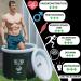 High-Quality Portable Ice Bath for Athletes | Indoor & Outdoor Use | Ice Barrel with Cover - Buy Online on SooperMarket.com
