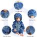 COOKY.D Winter Hooded Romper Jumpsuit - Unisex, Blue (6-12 Months) - Buy Online on SooperMarket.com