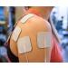 Premium Re-Usable TENS/EMS Electrode Pads (4 Pack) Fabric Backed, Latex-Free Gel Pads for Pain Relief - Buy Online on SooperMarket.com