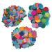 Spectra Bleeding Tissue Shapes Assortment  25 Assorted Colors  Assorted Sizes & Shapes  1.1 Lbs.