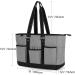 Trunab Large Grey Tote Bag for Nurse - Shoulder Bag for Work, School, Travel - Buy Online on SooperMarket.com