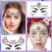 Mermaid Face Gems - 4 Sets Body & Eye Jewels for Women | Rave & Festival Party Accessories - Buy Online on SooperMarket.com