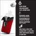 SIGG Glass Water Bottle Stella Red 17 oz - Leakproof with Neoprene Pouch - BPA Free & Dishwasher Safe - Eco-friendly Recycled Glass - Buy Online on SooperMarket.com