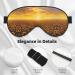 Buy SSIMOO Sunflower Field Sunset Soft Eye Mask | Breathable Eye Patch for Travel & Relaxation | Perfect Gift for Women - Buy Online on SooperMarket.com