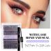 Individual Lashes 0.07mm Cluster D Curl 12-16mm Mixed Long Reusable Soft Wispy DIY Lash Extensions - Buy Online on SooperMarket.com