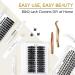 Cluster Lashes D Curl 14mm 72 Clusters B&Q - Volume Eyelash Clusters for DIY Lash Extensions - Soft Wispy Cluster Eyelash Extensions at Home - Buy Online on SooperMarket.com