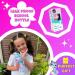 FunKitZ by AToZ UK Cat Shaped Water Bottle for Girls - BPA Free 500ml Silicone - Rainbow Design, Drop Resistant - Back to School Gift - Buy Online on SooperMarket.com