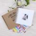 Small 8x8 DIY Scrapbook Photo Album | 80 Pages, Hardcover Craft Paper | Anniversary & Valentines Day Gift | White 8x8 Inch - Buy Online on SooperMarket.com
