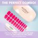 Moyou London Half-Hardened UV Gel Strips - Care Bear 03 (in the Clouds) - 20 Pieces of Salon Quality Gel Nail Films for Perfect Manicure - International Shipping Available - Buy Online on SooperMarket.com