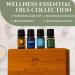 Ecodrop Wellness Oil Blend Collection - 4X 5ml Bottle Set | Natural & Organic Therapeutic Grade Aromatherapy Eucalyptus Lavender Tea Tree Lemon & Ravensara Essential Oil Blends Diffuser Gift Kit Wellness Blends - Buy Online on SooperMarket.com