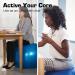 ProBody Pilates Ball - Blue 55cm Exercise Yoga Ball for Fitness, Pregnancy, Balance - Gym Grade Stability Ball Chair for Home & Office w/Pump - Buy Online on SooperMarket.com