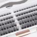 SISILILY Lash Extension Kit - 120 Cluster DIY False Eyelashes with Bond, Seal, Glue, Tweezers - C D Curl 10/12/14/15/16mm (DM28-mix) - Buy Online on SooperMarket.com