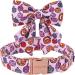 Shop Cute Pink Pumpkin Dog Collar | Aring Pet Halloween Halison - Cotton Halloween Collars for All Dog Sizes - Buy Online on SooperMarket.com