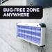 ASPECTEK 40W Insect Fly Killer - Indoor Use Effective Against Flies Moths Mosquitos Cockroaches Wasps Beetles and Bugs - Buy Online on SooperMarket.com