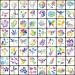 64 Piece Reusable Flower Plant Stencils for Painting on Various Surfaces - DIY Art and Craft Templates for Wood, Walls, Fabric, and More - Buy Online on SooperMarket.com