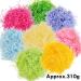 Whaline 11.3 oz Multicolor Easter Grass Raffia Paper - Gift Filler for Baskets & Spring Party Decorations - Buy Online on SooperMarket.com