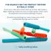 USA Made Baby Teething Tubes - Soft & Durable Silicone Teether - Mint 7 Inches - Teething Relief Must-Haves for Babies and Toddlers - Food Safe & Easy to Clean - Buy Online on SooperMarket.com