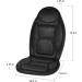 Snailax Memory Foam Massage Seat Cushion with Heat - 6 Vibration Nodes, 2 Heat Levels - Office & Home Chair Pad in Black - Buy Online on SooperMarket.com