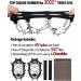 Ice Snow Spike Cleats for Hiking Boots - X-Large Stainless Steel Crampons - Buy Online on SooperMarket.com