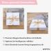 Personalized Pink Hooded Baby Towel (75x75cm) - 100% Cotton | Upstitch Studio - Buy Online on SooperMarket.com