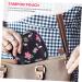 FOYTOKI 4pcs Napkin Storage Bag & Coin Purse | Multi-function Organizer for Menstrual Pads & Makeup | Suitable for Ladies & Child Care - Buy Online on SooperMarket.com