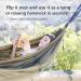 Sunyear Camping Hammock  Portable Double Hammock with Net  2 Person Hammock Tent with 2*10ft Straps  Best for Outdoor Hiking Survival Travel Army Green/Khahi 55"W*106"L - Buy Online on SooperMarket.com