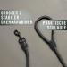 Premium 1.7m Training Leash for Medium to Large Dogs | Durable Braided Rope Leash in Anthracite - Ideal for Online Orders - Buy Online on SooperMarket.com