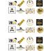24 Stand Up Graduation Student Celebration 2024 Themed Edible Wafer Paper Cake Toppers Decorations - Buy Online on SooperMarket.com