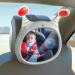 Benbat Oly Active Baby Car Mirror | Shatter-Proof, Rear Facing, Entertaining & Soothing | Adjustable Headrest Mirror with Remote Control - Grey - Buy Online on SooperMarket.com