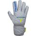 Reusch Men s Attract Finger Support Goalkeeper Gloves - Unisex Outer Seam Cut Grip Surface Light Gray-Blue-Yellow Adult Football Gloves with Finger Protection - Size 8 - Buy Online on SooperMarket.com