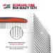 Tuff Pupper Dog Grooming Comb - Remove Dead, Matted Hair Safely| Ergonomic Detangling Comb with No-Slip Handle| Gentle on Skin - Buy Online on SooperMarket.com