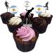 Argentina Football Silhouette Flag Mix Party Food & Cupcakes Picks Decorations Toppers World Cup 2022 (pack of 14) - Buy Online on SooperMarket.com