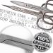 Three Swords Scissors Set - 2 Pcs | Extra Sharp Rustproof Nail & Skin Scissors | Made in Germany | Black Synthetic Leather Case - Buy Online on SooperMarket.com