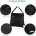 Aqirui Photography Sandbag Saddlebag for Photo Video Studio Stand Backdrop Stand Outdoor Patio Sports Transparent PP Bag and Clips Included 2 Packs - Buy Online on SooperMarket.com