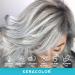KERACOLOR Kit of 3-in-1 (Cleanse + Conditioner + Color) Silver Semi-Permanent Hair Dye and Finishing Hair Spray 10oz - Buy Online on SooperMarket.com