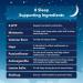Maxion SleepAid Extra with Skullcap and Ashwagandha to Help Promote Sleep and Increase Total Sleep Time 60 Vegetable Capsules - Buy Online on SooperMarket.com