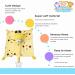 Bubby Boo Yellow Giraffe Stuffed Animal Security Blanket with Rattle and Teether - Soft Snuggle Toy for Baby - Soothing Plush Lovey - Perfect Baby Gift - Buy Online on SooperMarket.com