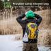Teamaze 12L Portable Camping Shower with Auto Pressure Pump - Solar Shower for Beach, Camping & Hiking - Buy Online on SooperMarket.com