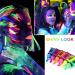 Glow in the Dark Neon Face Body Paint Set - 6 Colors, Washable Black Light Makeup for Party, Halloween, Christmas, Cosplay - 0.48oz Tubes - Buy Online on SooperMarket.com