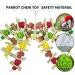 Natural Corn Cob Chewing Bird Toys for Small & Medium Macaws, African Greys, Amazon Parrots, Love Birds | Cage Accessories - Buy Online on SooperMarket.com